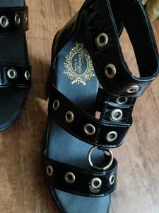 Black Platform Heels