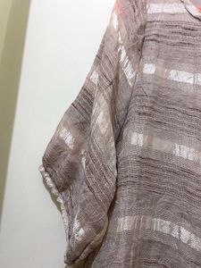 Elegant Striped Tunic Top Bust 36,38