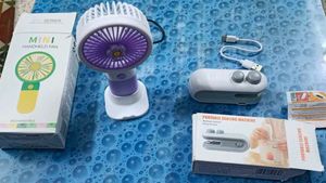 Mini Handheld Fan & Portable Sealer Machine