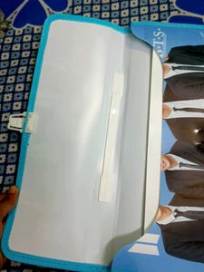“Stylish BTS Document Holder | Brand New | Blue”