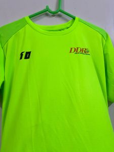 Neon Green Delhi Dwarka Runners T-Shirt