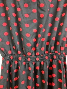 Polka Dot Fit &amp; Flare Dress