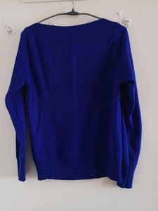 Royal Blue Winter Sweater