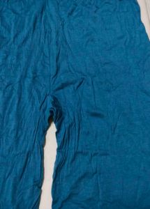 Blue Leggings Shorts