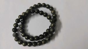 pyrite crystal bracelet