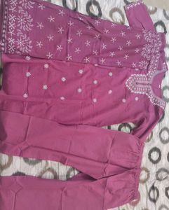 Beautiful Embroidered Kurta Set with Dupatta