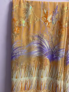 Sequence work chiffon saree