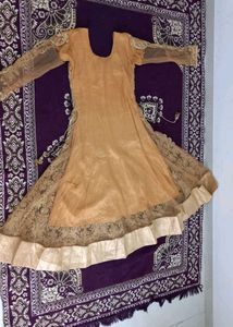 Golden Anarkali