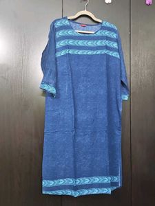 Elegant Blue Printed Kurta