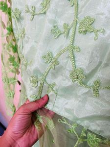 Beautiful Green Lehnga Choli