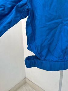 Vero Moda Blue Cut-out Bell Sleeve crop top