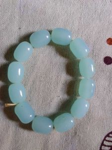 Light Blue Beaded Bracelet