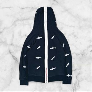 &#39;Thom Browne&#39; Navy Hoodie, Made In Japan