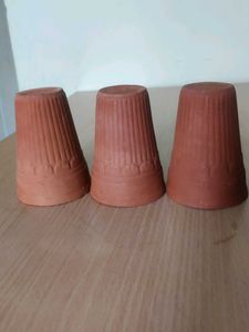 Clay lassi glass (Set of 3)