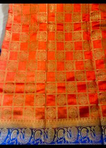 Pattu Saree Contrast Border