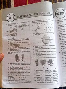 Combo Of Biology NCERT Fingertips and Texbook
