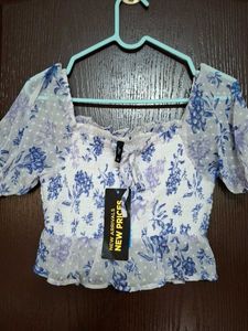 Floral Crop Top
