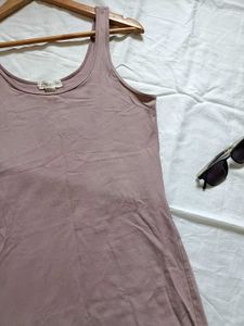 Forever 21 Grey Lavender Bodycon Dress