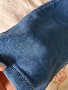 Wide Leg Denim Jeans