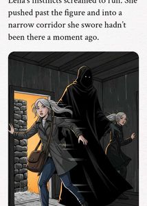 The Shadow in Corridor