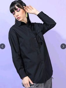 New Branded Oversized Black Shirt