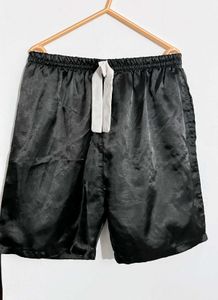 Comfortable Black Drawstring Shorts