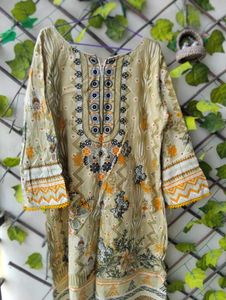 Cotton Three Piece Suit Set