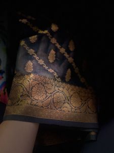 beautiful banarsi hand woven chanderi saree