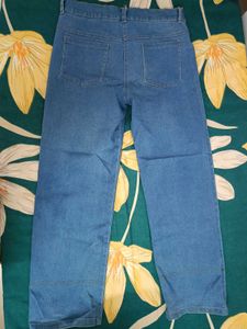 Blue Straight Jeans
