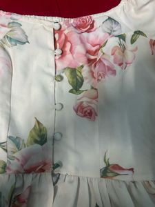 sassafras Floral Print Top