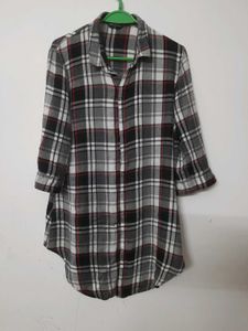 Long Top Cotton Soft Half Sleeves