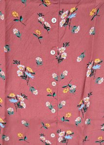 Floral Button-Down Top