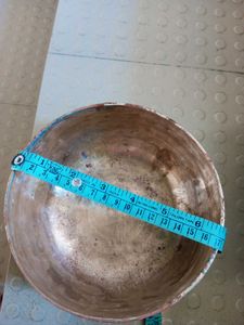 90 Years Old Odisha Bronze Serve Bowl Bela
