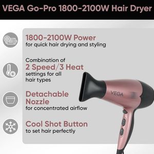 Vega Go Pro Hair Dryer