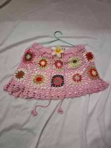Handmade Crochet Skirt