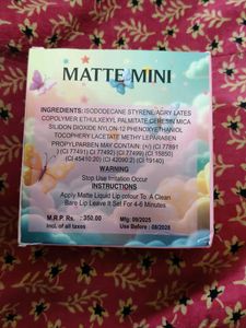 Matte Mini Lipstick Set