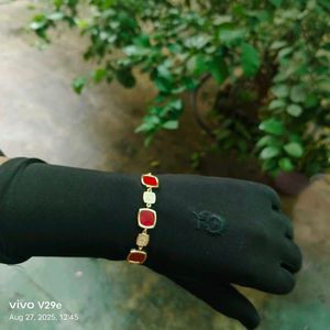 Red & Gold Bracelet