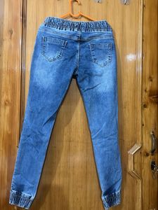 Girls Distressed Denim Jeans