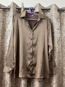 Elegant Satin Stlish shirt