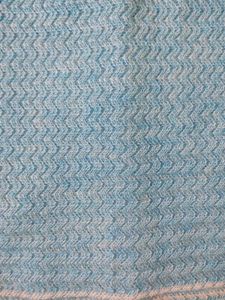 Light Blue Thread Embroidery Koti