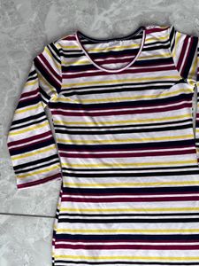 Striped Bodycon Dress