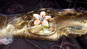Decorative Golden Vase