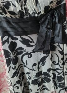 Black Padded Tube Dress With Bow❤️