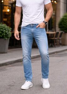 Light Wash Denim Jeans