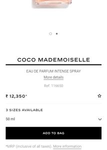 Chanel Coco Mademoiselle 🧡