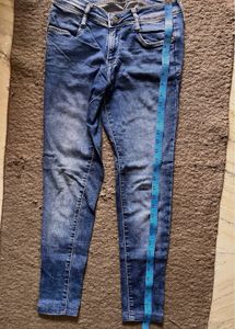 Blue Skinny Denim Jeans 👖