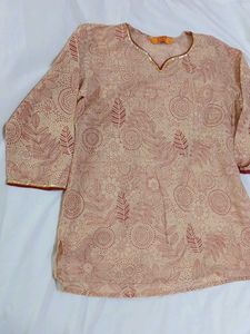 Floral Print Kurta