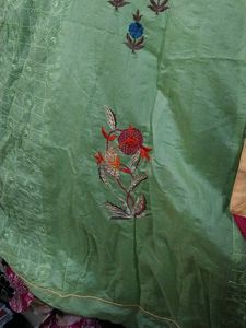 Mint Green Embroidered Anarkali Dress