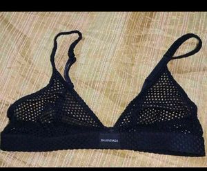 Orginal Balenciaga Black Nylon Bra