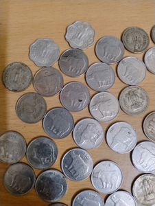 25 Paise Coin Collection Rhino Token